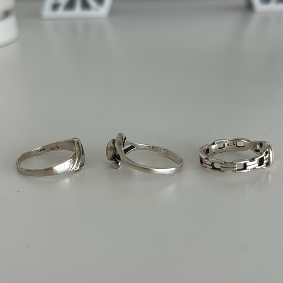 Vintage Silver Rings - Picture 6 of 6